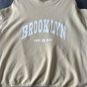 Anine Bing Beige Sweatshirt